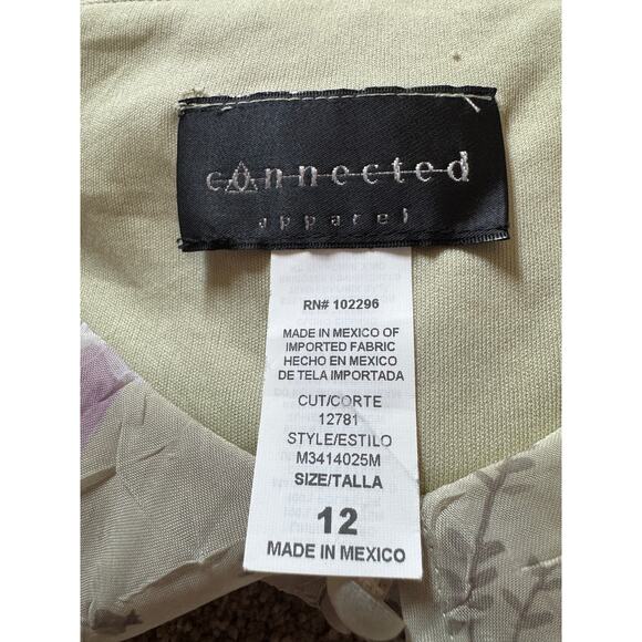 Connected Apparel Floral Maxi Dress Y2K Forest Fairy Grunge 90s Tiered Cottage - Picture 2 of 6